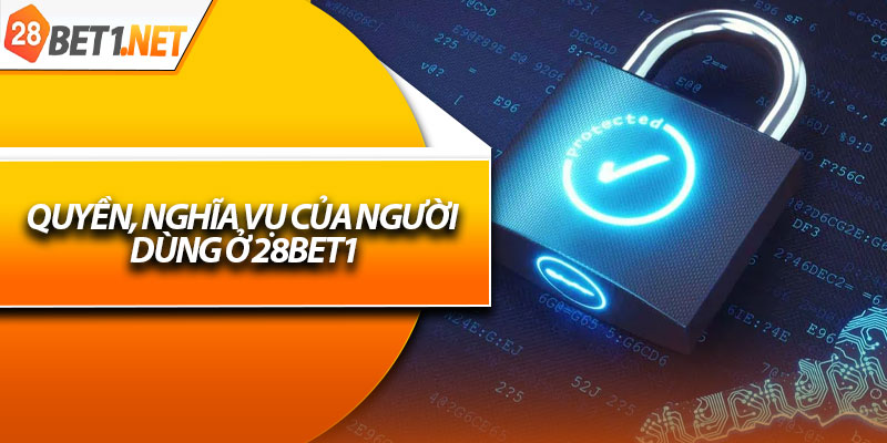 Quyền, nghĩa vụ của người dùng ở 28bet1